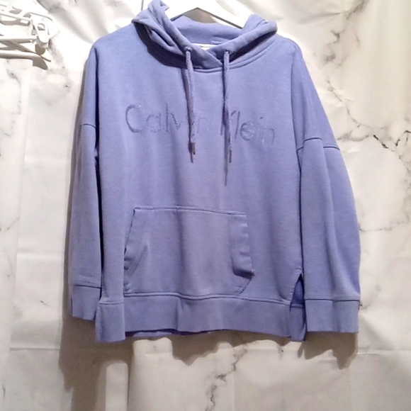 Calvin Klein Tops - Calvin Klein purple sweatshirt XL
